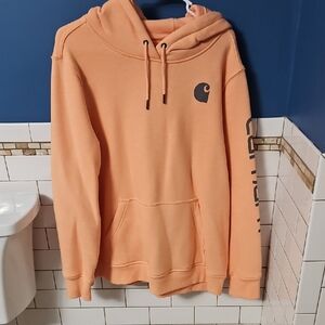 Carhartt Peach Hoodie with Logo